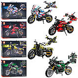 Конструктор Frange FC9304 "Мотоцикл 33 см Робот 26 см 2в1" 515 деталей, фото 8