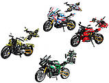 Конструктор Frange FC9304 "Мотоцикл 33 см Робот 26 см 2в1" 515 деталей, фото 9