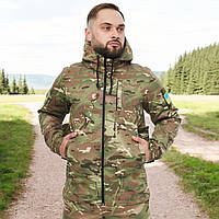 Куртка мультикам мужская военная демисезонная армейская боевая полевая штурмовая летняя весна осень