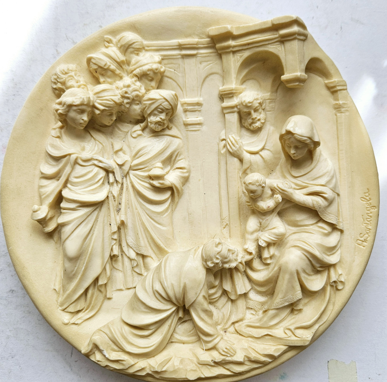 Настінна тарілка колекційна в 3 D Gilbrti, фото 1