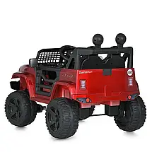 Дитячий електромобіль джип Jeep Wrangler M 5836EBLRS-3 (MP3, USB, мотори 4x25W, акумулятор 12V9AH, лакований корпус), фото 5