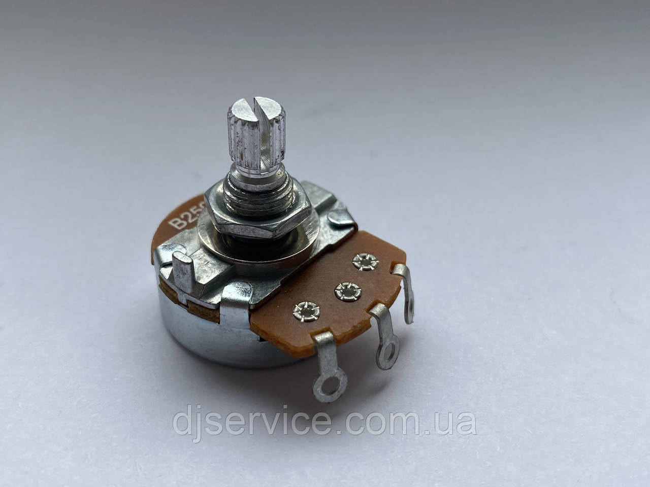 Потенціометр ALPHA B250K 15 mm для гітар