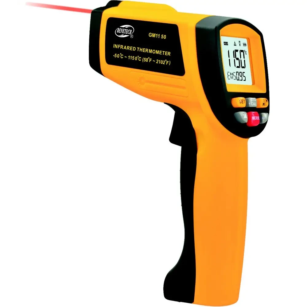 Пірометр Benetech GM1650 (+200..+1650 °C, D:S 50:1)