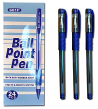 Ручка масляна синя 0,5 мм №501 Ball Point Pen