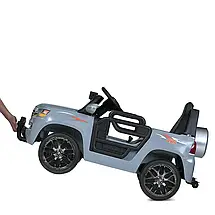 Дитячий електромобіль машина Toyota Land Cruiser M 5101EBLR-11 (MP3, USB, мотори 2x40W, акум.12V7AH), фото 6