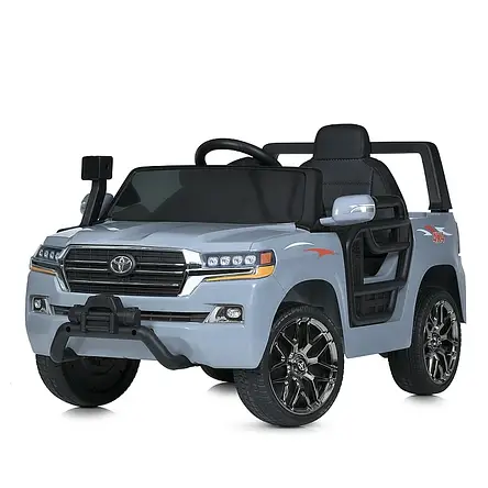 Дитячий електромобіль машина Toyota Land Cruiser M 5101EBLR-11 (MP3, USB, мотори 2x40W, акум.12V7AH), фото 1