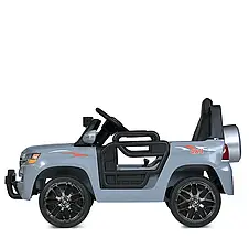 Дитячий електромобіль машина Toyota Land Cruiser M 5101EBLR-11 (MP3, USB, мотори 2x40W, акум.12V7AH), фото 4