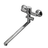 Змішувач для ванни Globus Lux Sena GLS-108 латунь душовий комплект гусак 38 см