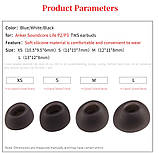 Амбушури Anker SoundCore Liberty 4 NC Life P3 P2 A20i HUAWEI Freebuds Pro 3 Pro 2 P40i пари XS S M L, фото 7