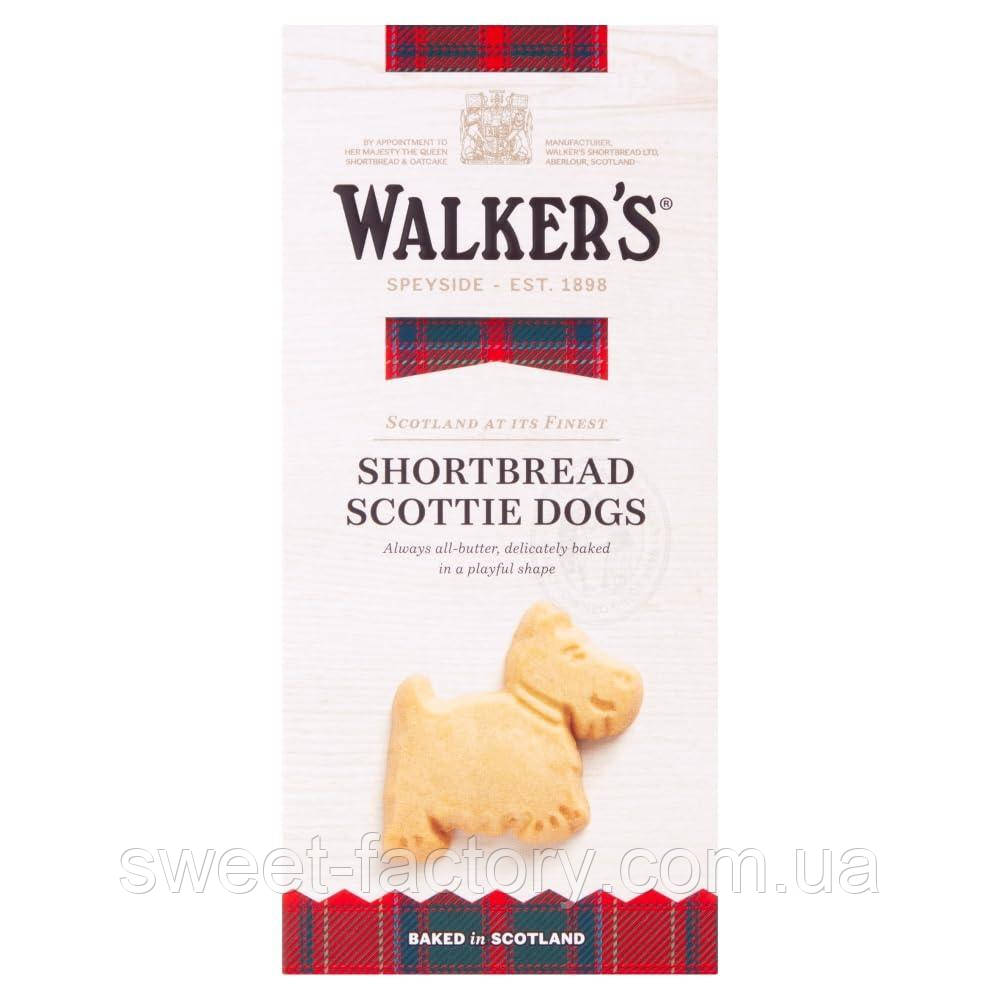Печенье Walkers Shortbread Scottie Dogs 120g, фото 1