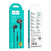 Навушники гарнітура Hoco M104 black вакуумні (58078)