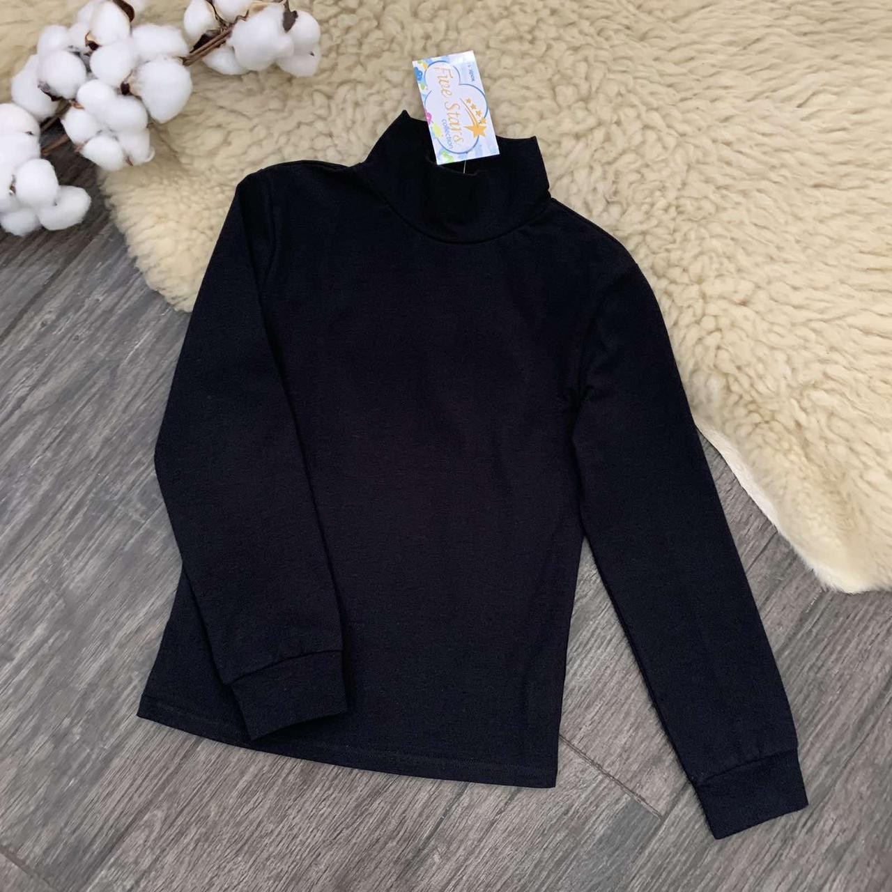 Гольф водолазка чорний Five Stars KD0368-116p