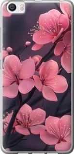 Чохол на Xiaomi Mi5 Пурпурова сакура "6075u-180-5939"