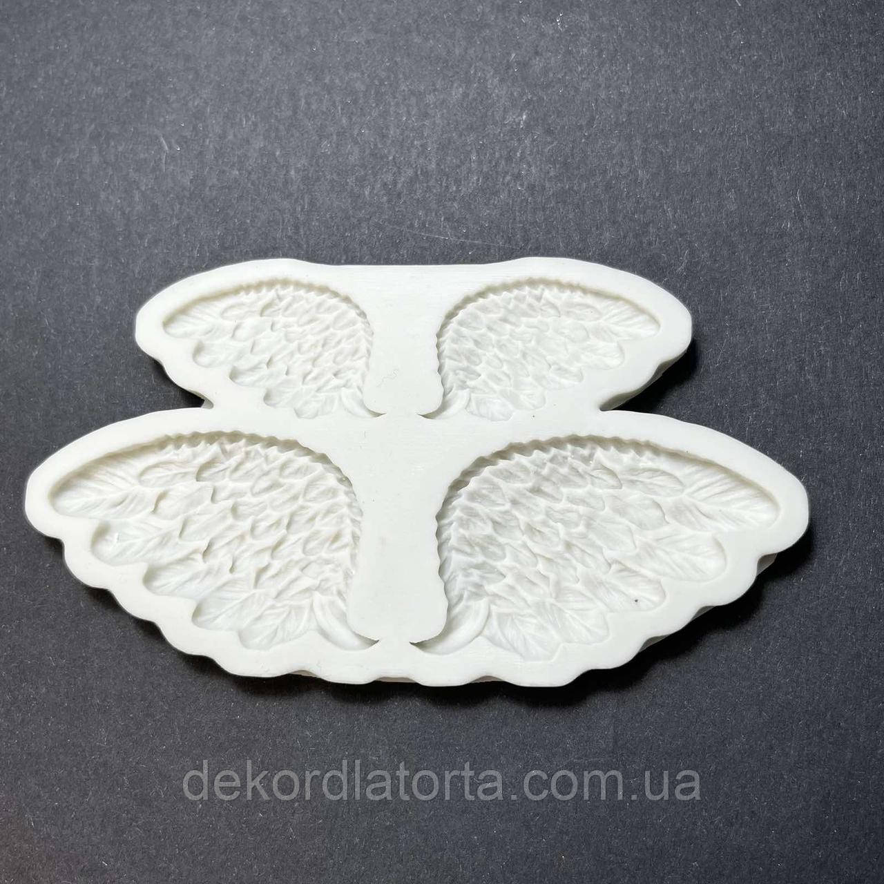 Молд силіконовий крила подвійні