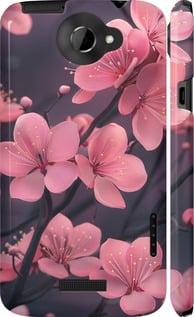 Чохол на HTC One X+ Пурпурова сакура "6075c-69-5939", фото 1