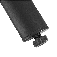 Туристичний Стіл Розкладний Bo-Camp Melrose Oval 120x80 cm Black/Wood look (1404220) Кемпінговий Складаний Столик для риболовлі, фото 11
