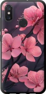 Чохол на Xiaomi Mi8 Пурпурова сакура "6075b-1499-5939"