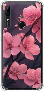 Чохол на Huawei P Smart Z Пурпурова сакура "6075sp-1704-5939"