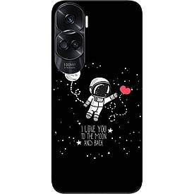 Чохол силіконовий Case для Honor 90 Lite з картинкою Любов до місяця