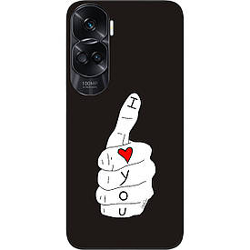 Силіконовий чохол Case для Honor 90 Lite з картинкою Like
