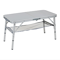 Туристичний Стіл Розкладний Bo-Camp Premium 80x40 cm Grey (1404411) Кемпінговий Складаний Столик для риболовлі, фото 3