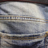 Шорти джинсові жіночі рвані ремінь 26, фото 2