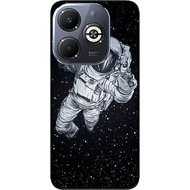 Чохол силіконовий Case для Infinix Smart 8 (X6525) з картинкою Космонавт