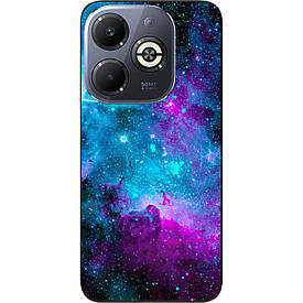 Чохол силіконовий Case для Infinix Smart 8 (X6525) з картинкою Космос