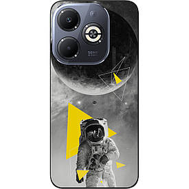 Чохол силіконовий Case для Infinix Smart 8 (X6525) з картинкою Астронавт