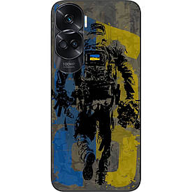 Силіконовий чохол Case для Honor 90 Lite з картинкою ЗСУ