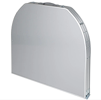 Туристичний Стіл Розкладний Bo-Camp Premium Oval 120x80 cm Grey (1404420) Кемпінговий Складаний Столик для риболовлі, фото 5