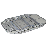 Туристичний Стіл Розкладний Bo-Camp Premium Oval 120x80 cm Grey (1404420) Кемпінговий Складаний Столик для риболовлі, фото 4