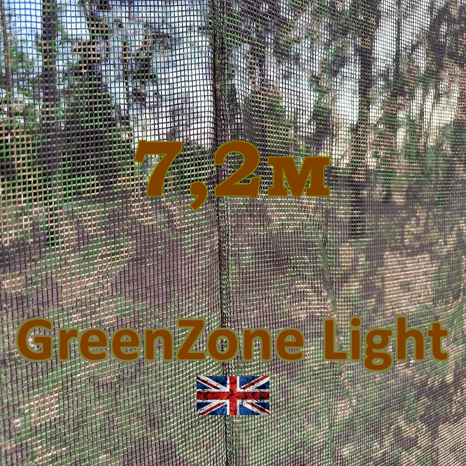7,2метра Сітка маскувальна камуфляжна всесезонна — PenCott Green zone Light