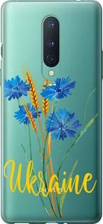 Чехол на OnePlus 8 Ukraine v2 "5445t-1902-5939"