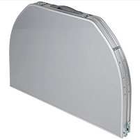 Туристичний Стіл Розкладний Bo-Camp Premium Oval 150x80 cm Grey (1404405) Кемпінговий Складаний Столик для риболовлі, фото 8