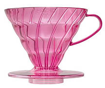Пуровер Hario V60 02 Punch Pink