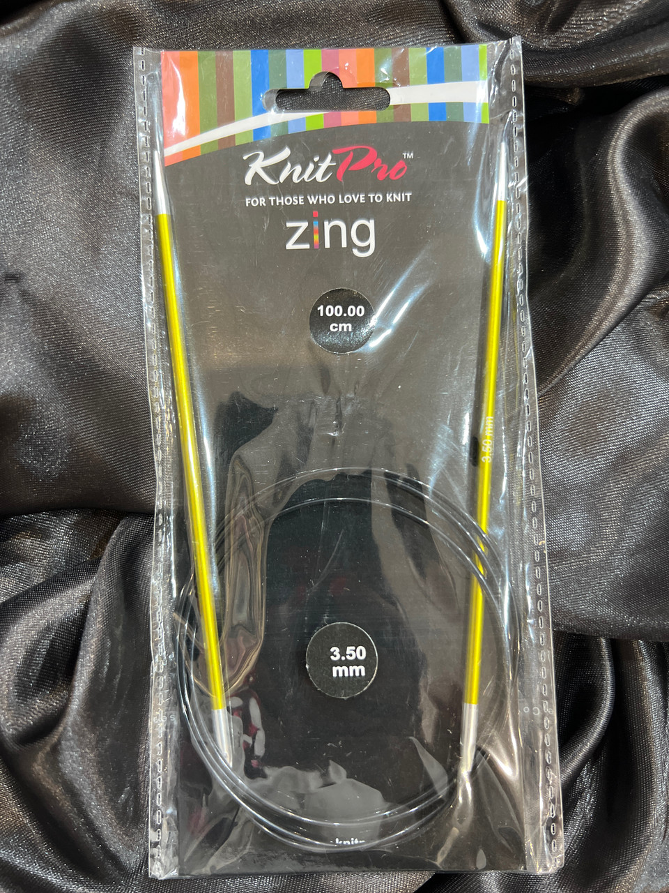 47157 Спиці кругові Zing, 100 см, 3.50 мм