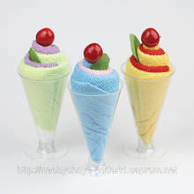 «Морозиво» в бокалі — набір з 3 келихів