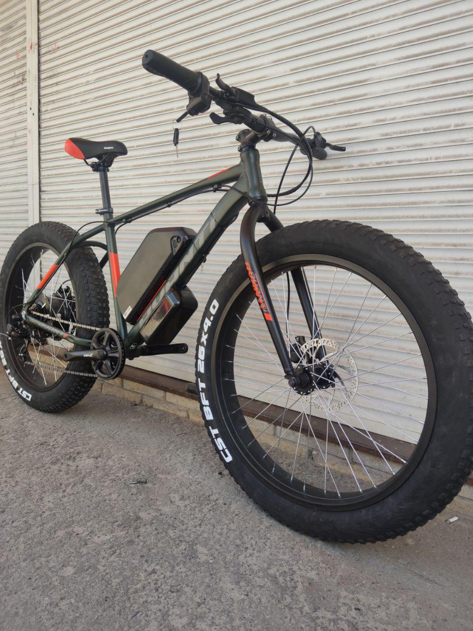 Електровелосипед Avanti Fat 26" 1200W 18А,ч 54V e-bike MXUS e Fatbike 100км