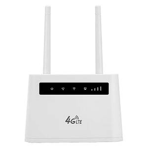 Портативний роутер Wi Fi CPE R102 3G/4G LTE SIM з акумулятором Білий