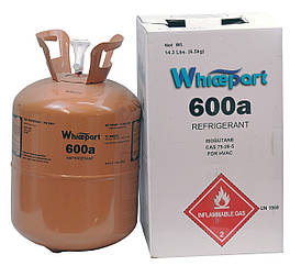 Фреон холодоагент R-600a 6.5 кг для побутових холодильників Isobutane UN: 1969