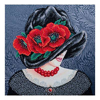 Схема для часткової вишивки бісером Красуня, схеми для часткової вишивки бісером DAYK