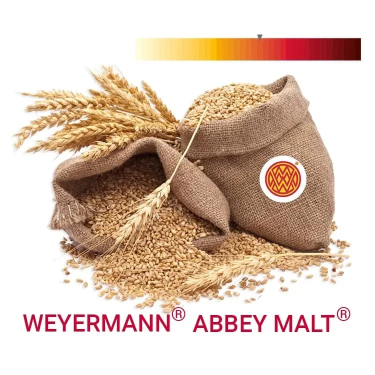 Солод ячмінний ABBEY MALT - абатський 1кг - Weyermann Німеччина - солод для бельгійського пива, фото 1