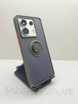Накладка Totu Ring Series Matte Magnet Xiaomi Redmi Note 13 Pro 5G/Poco X6 (5), фото 1