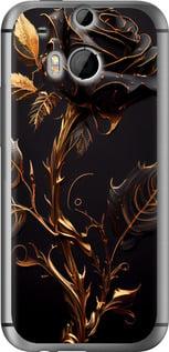 Чехол на HTC One M8 Роза 3 "5552u-30-5939", фото 1