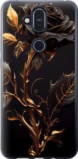 Чехол на Nokia 8.1 Роза 3 "5552u-1620-5939"