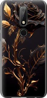 Чехол на Nokia 6.1 Plus Роза 3 "5552u-1539-5939"