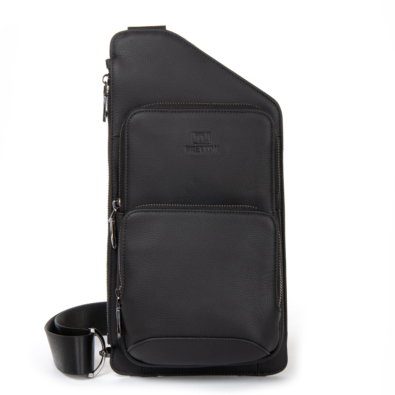 Чоловіча шкіряна сумка слінг від фірми BRETTON (гуртом/роздріб), фото 1