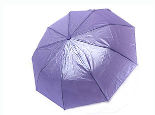 Жіноча парасолька-напівавтомат бузкова Top Rain 9 спиць з напиленням, №777