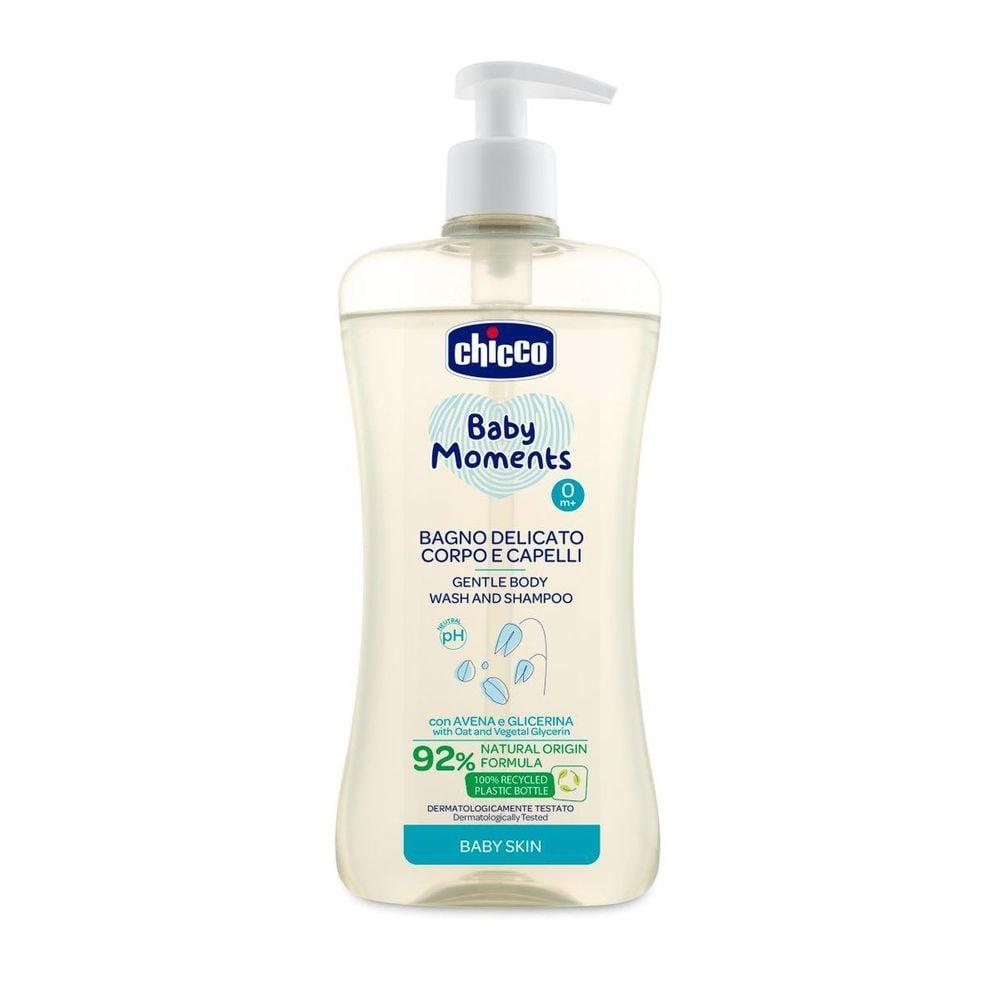 Гель-шампунь Chicco Baby Moments 500 мл